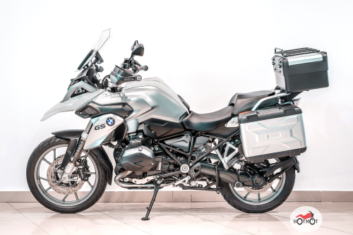 Мотоцикл BMW R1200GS 2015, БЕЛЫЙ,СЕРЕБРИСТЫЙ фото 4