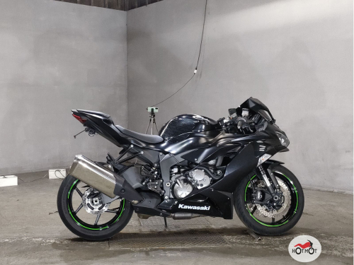 Мотоцикл KAWASAKI ZX-6 Ninja 2019, черный фото 2