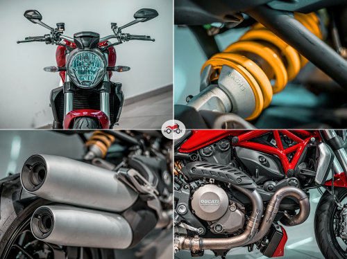 Мотоцикл DUCATI Monster 1200 2015, Красный фото 10