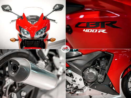 Мотоцикл HONDA CBR 400RR 2013, Красный фото 10