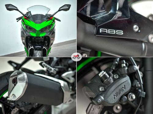 Мотоцикл KAWASAKI ER-4f (Ninja 400R) 2019, Зеленый фото 10
