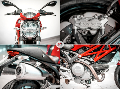 Мотоцикл DUCATI Monster 696 2010, Красный фото 10