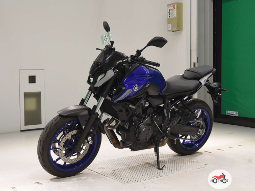 Мотоцикл YAMAHA MT-07 (FZ-07) 2021, Синий фото 4