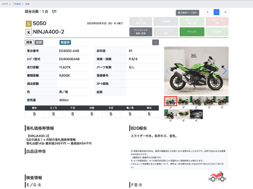 Мотоцикл KAWASAKI ER-4f (Ninja 400R) 2020, Зеленый фото 11