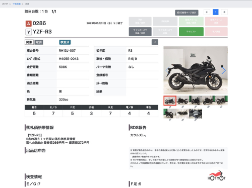Мотоцикл YAMAHA YZF-R3 2020, Черный фото 13