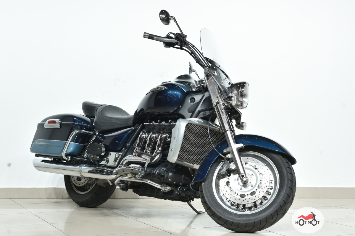 Купить Мотоцикл TRIUMPH Rocket III 2009, СИНИЙ по лучшей цене с доставкой -  интернет магазин ХОТМОТ