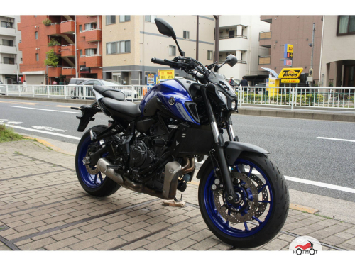 Мотоцикл YAMAHA MT-07 (FZ-07) 2021, Синий фото 3