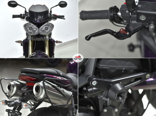 Мотоцикл TRIUMPH Street Triple 2012, ФИОЛЕТОВЫЙ фото 10