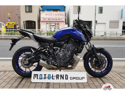 Мотоцикл YAMAHA MT-07 (FZ-07) 2021, Синий фото 2