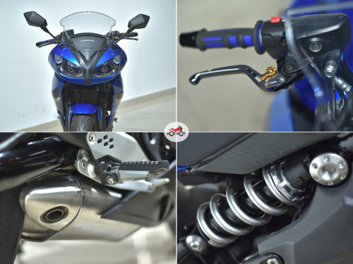 Мотоцикл KAWASAKI ER-4f (Ninja 400R) 2012, СИНИЙ фото 10