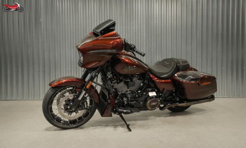 Мотоцикл Harley-Davidson CVO Street Glide 2024, КРАСНЫЙ фото 3