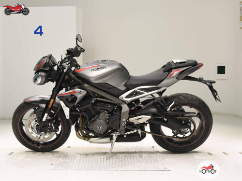 Мотоцикл Triumph Street Triple 2022, ЧЕРНЫЙ