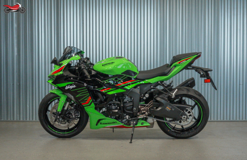 Мотоцикл Kawasaki ZX-6 Ninja 2024, ЗЕЛЕНЫЙ фото 2