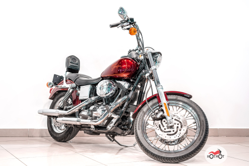 Мотоцикл Harley Davidson Dyna Low Rider 2001, Красный