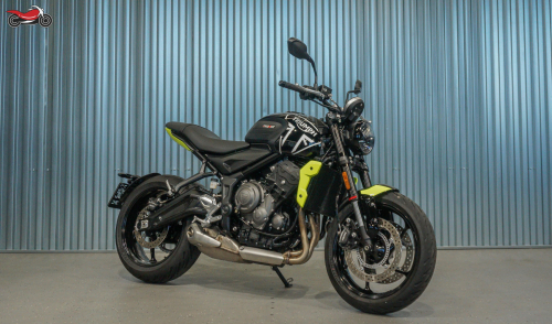 Мотоцикл Triumph Trident 660 2024, ЧЕРНЫЙ фото 5