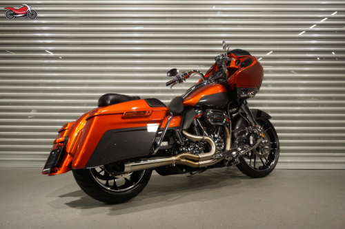 Мотоцикл Harley-Davidson CVO Road Glide 2017, ОРАНЖЕВЫЙ фото 5