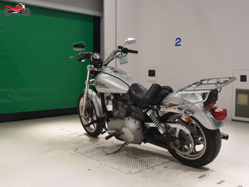 Мотоцикл Harley-Davidson Dyna Super Glide 2010, СЕРЕБРИСТЫЙ фото 6