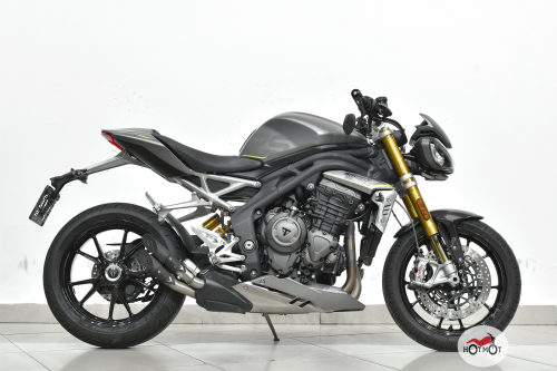Мотоцикл TRIUMPH Speed Triple 2021, СЕРЫЙ фото 3