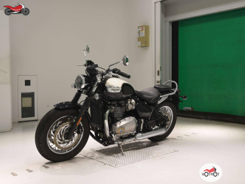 Мотоцикл Triumph Bonneville Speedmaster 2018, БЕЛЫЙ фото 4