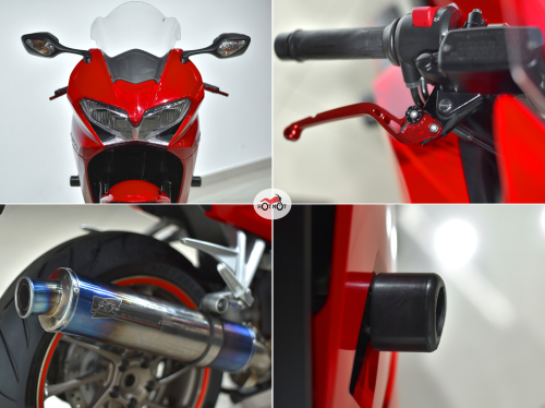 Мотоцикл HONDA VFR800F 2015, Красный фото 10