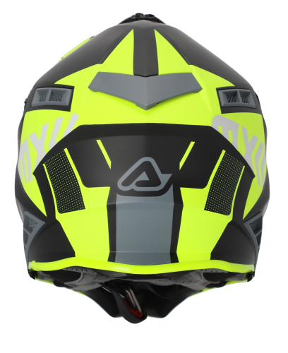Шлем Acerbis X-TRACK 22-06 Black/Fluo-Yellow фото 4