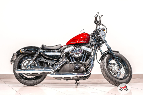 Мотоцикл Harley Davidson Sportster 1200 2012, Красный фото 3