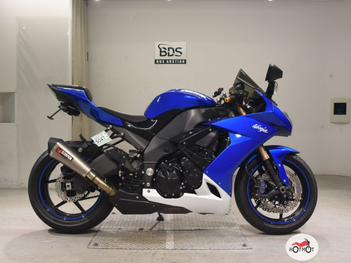 Мотоцикл KAWASAKI ZX-10 Ninja 2013, Синий фото 2