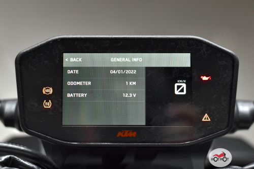 Мотоцикл KTM 890 Duke GP 2023, Черный фото 9