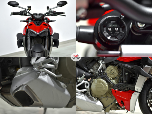 Мотоцикл DUCATI Streetfighter V4 2020, Красный фото 10