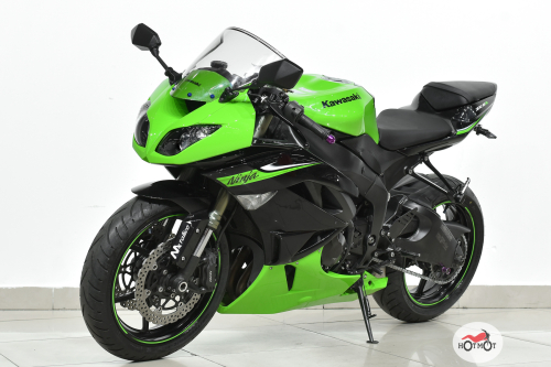 Мотоцикл KAWASAKI ZX-6 Ninja 2010, Зеленый фото 2